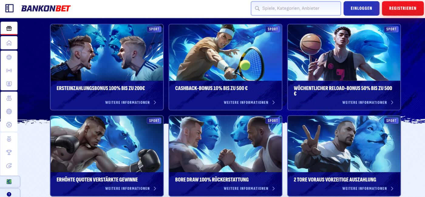 Bankonbet Sportwetten